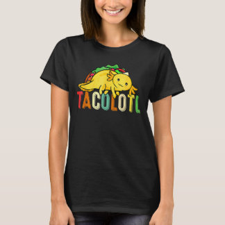 T-shirt Tacolotl Taco Axolotl mignon Mexicain Axolotl