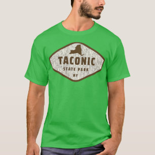 T-shirt Taconic State Park New York Tree Log Texture Bois