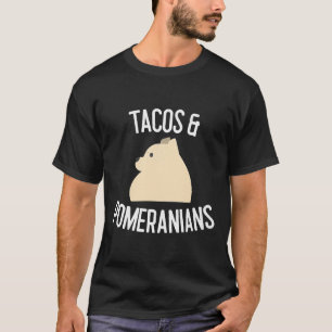 T-shirt Tacos Amp Pomeranians Amoureux des chiens