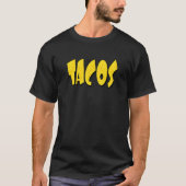 T-shirt Tacos Corn Shell Letters (Devant)