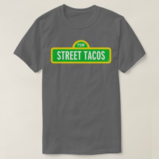 T-SHIRT TACOS DE RUE (Design devant)