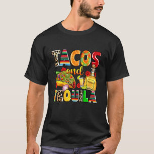 T-shirt Tacos et Tequila Dressage drôle de Taco Nourriture