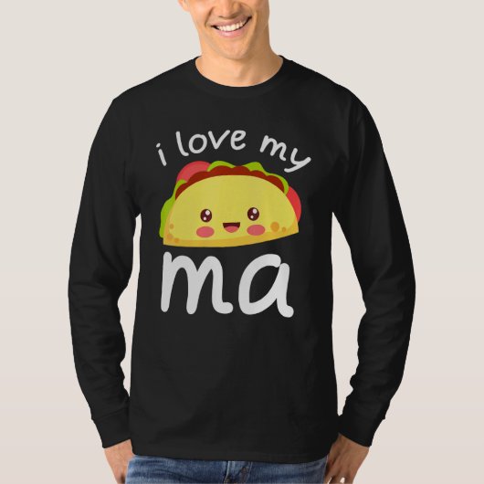 T-shirt Tacos - I Love Tacos 1 (Devant)