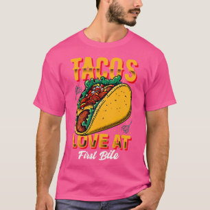 T-shirt Tacos Love au premier Bite