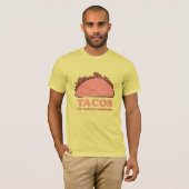 T-SHIRT TACOS ROSES (Devant entier)