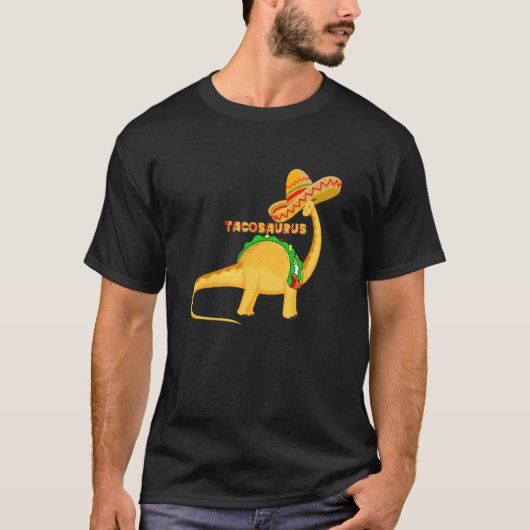 T-shirt Tacosaurus Cinco De Mayo Amusant Taco Dinosaur (Devant)