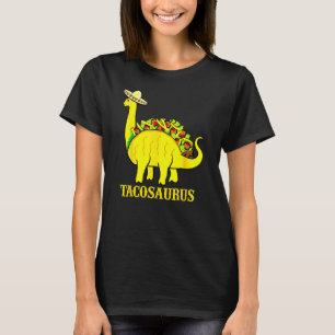 T-shirt Tacosaurus Cinco De Mayo Chemt Funny Taco Dinosaur
