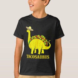 T-shirt Tacosaurus Cinco De Mayo Chemt Funny Taco Dinosaur