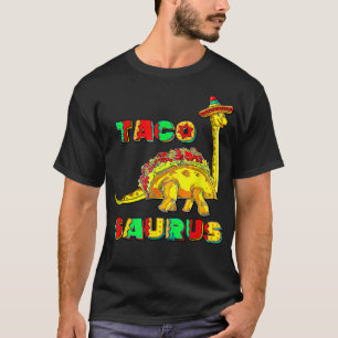 T-shirt Tacosaurus Cinco De Mayo drôle Gif dinosaure taco