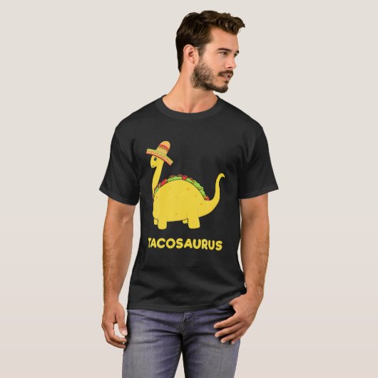 T-shirt Tacosaurus Fun (Devant entier)
