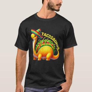 T-shirt Tacosaurus taco dinosaure dino cinq de mayo