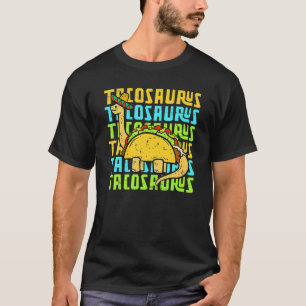 T-shirt Tacosaurus Taco Dinosaure Drôle Dino Cinco De Mayo