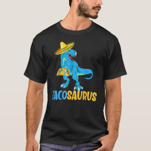 T-shirt Tacosaurus Taco Saurus Cinco De Mayo Taco Dinosau