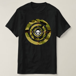 T-shirt Tactical Skull Target Camouflage Precision Strike 