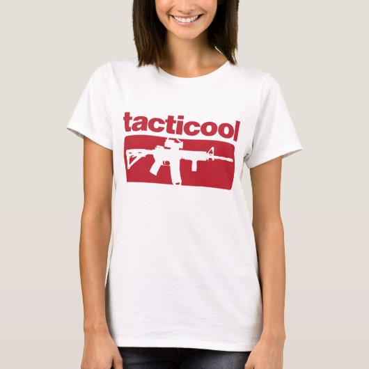 T-shirt Tacticool - rouge (Devant)