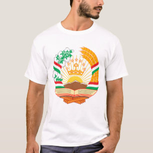 T-shirt tadjik d'emblème national