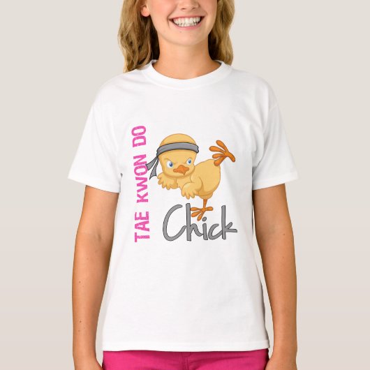 T-shirt Tae Kwon Do Chick (Devant)