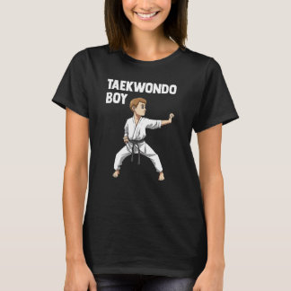 T-shirt Taekwondo Boy Kid Taekwondo Fighter