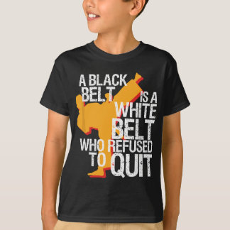 T-shirt Taekwondo et Karate Black Belt Martial Art Studen