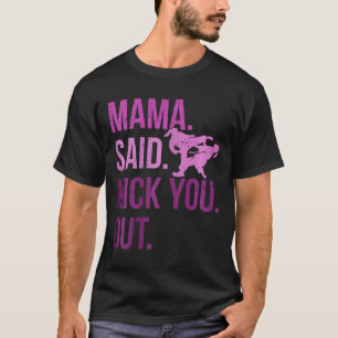 T-shirt Taekwondo Girls Kids Karate Martial Arts