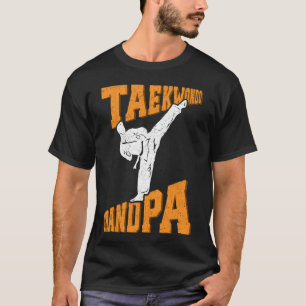 T-shirt Taekwondo Grandpa TKD Tae Kwon Do