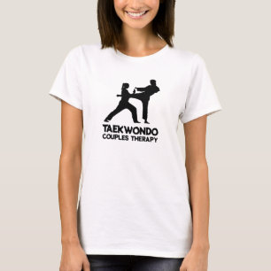 T-shirt Taekwondo Sparring Couple's Therapy