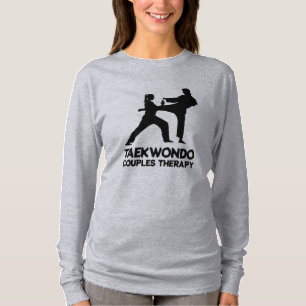 T-shirt Taekwondo Sparring Couple's Therapy