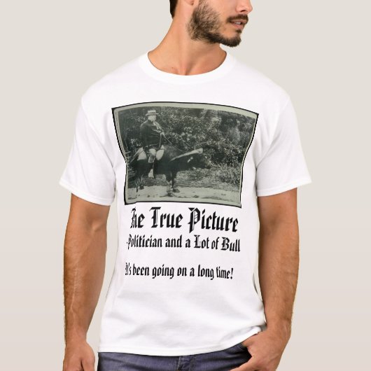 T-shirt Taft, l'image vraie, il était allé sur un lo… (Devant)