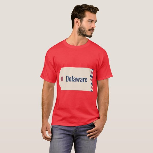 T-shirt Tag Delaware active (Devant entier)