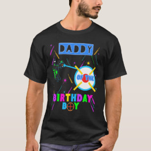 T-shirt Tag laser Anniversaire Jeu de la partie de garçon