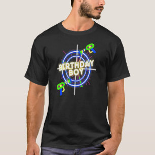 T-shirt Tag laser enfant anniversaire garçon lasertag fête