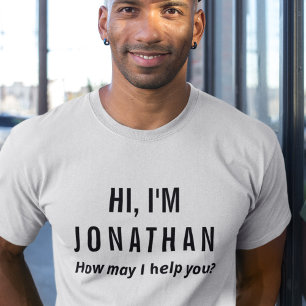 T-shirt Tag Tee pour le personnel et les équipes d'événeme