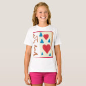 T-Shirt TAGLESS pour filles (Devant entier)