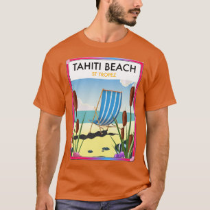 T-shirt Tahiti Beach St Tropez France