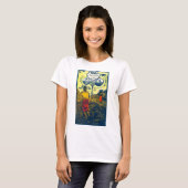 T-shirt Tahitian Femmes et Chien, Gauguin (Devant entier)