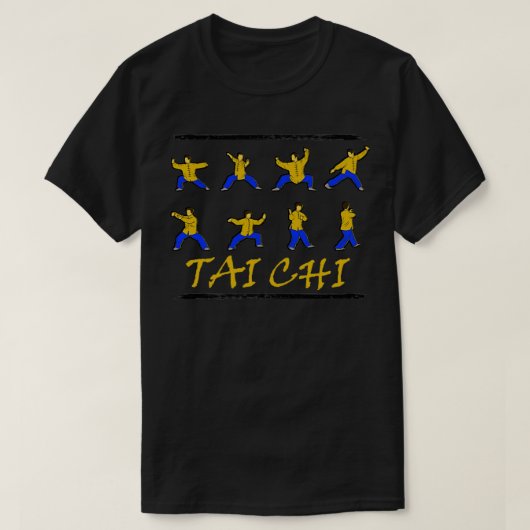 T-shirt Tai Chi Arts Martiaux Autodéfense Cadeau 6 (Design devant)