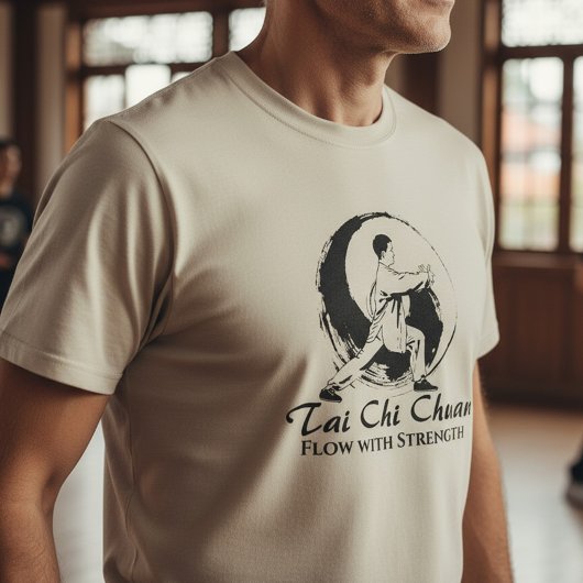 T-shirt Tai Chi Chuan – Flow with Strength