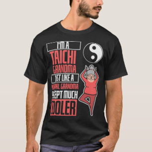 T-shirt Tai Chi Cool Grandma Fitness aux enfants