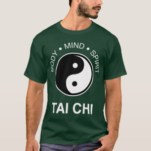 T-shirt Tai Chi corps esprit âme amis