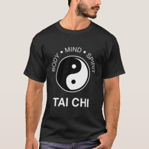 T-shirt Tai Chi Pour Le Bien-Être Du Corps Mineur Yin Yang