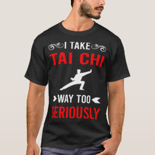 T-shirt Tai Chi sérieusement