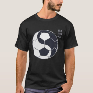 T-shirt Tai Chi Soccer Yin, Yang, Qi Gong, Oeuvre D'Art Ch