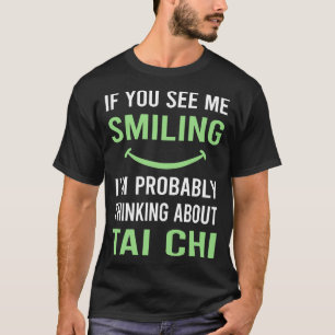 T-shirt Tai Chi souriant