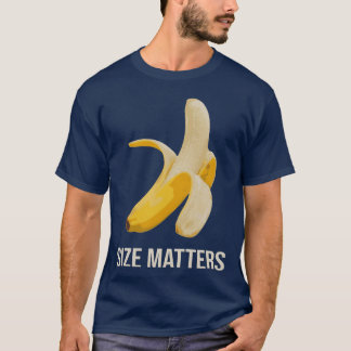 T-shirt Taille compte Banana drôle grosse bite énergie