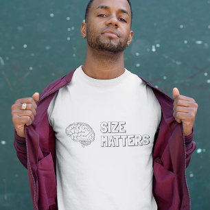 T-shirt Taille compte cerveau