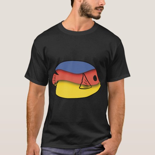 T-shirt Taille de papier tang (Devant)
