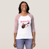 T-shirt TAILLE du Jersey T~shirt "de fille de Bluegrass" : (Devant entier)