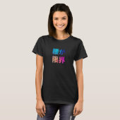 T-shirt Taille Limite Gag rire (Devant entier)