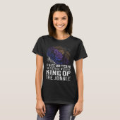 T-shirt Taille n'importe quoi Cool Lion Jiu Jitsu (Devant entier)