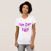 T-shirt Taille zéro - Non (Devant entier)